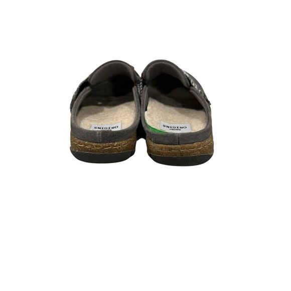Earth Origins Women’s Warm-Lined Suede Clogs Eloise Minimalist Comfort Size 6.5 - Picture 3 of 8
